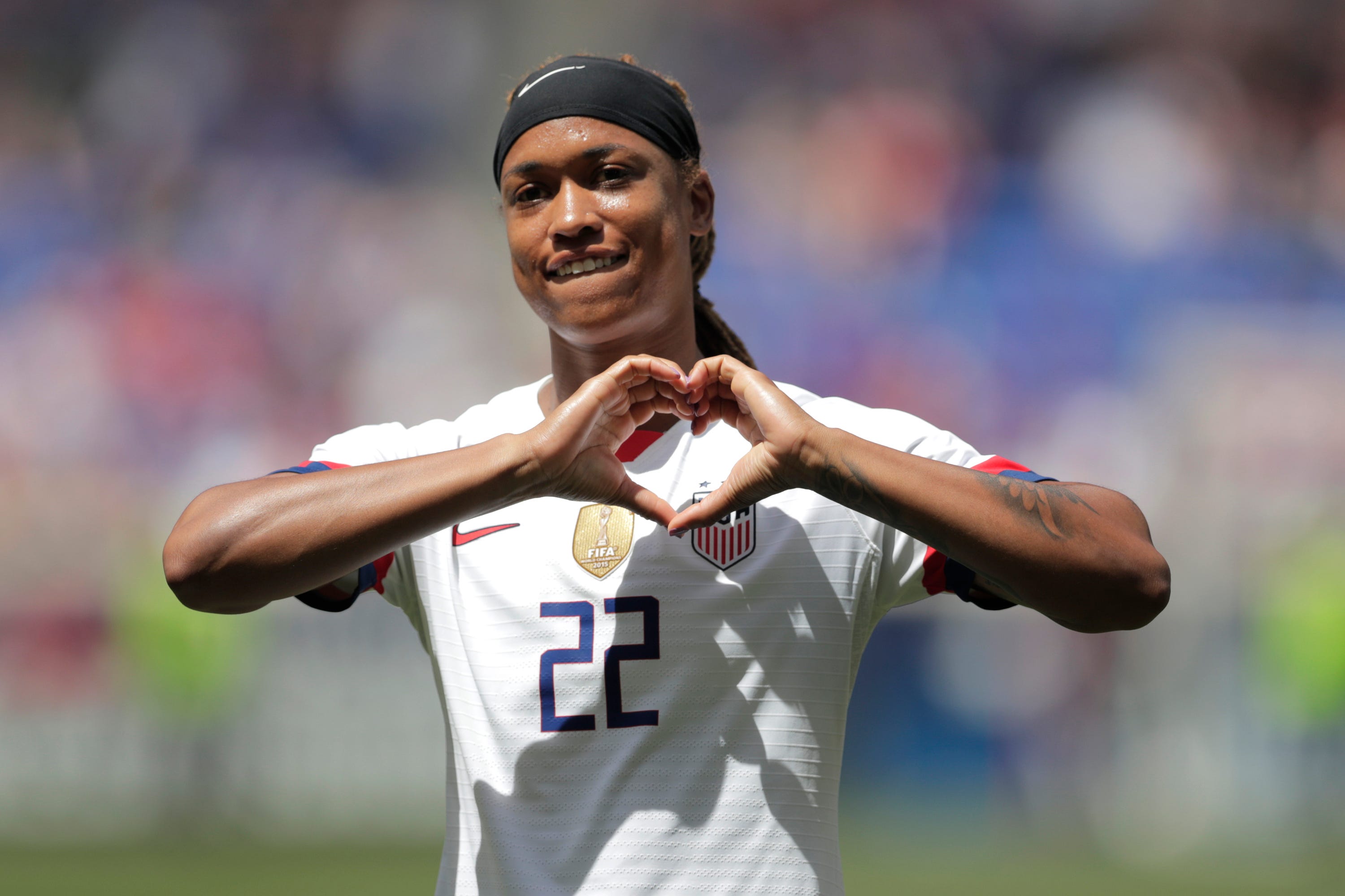 Women's World Cup: USA's Jessica McDonald juggles game with son