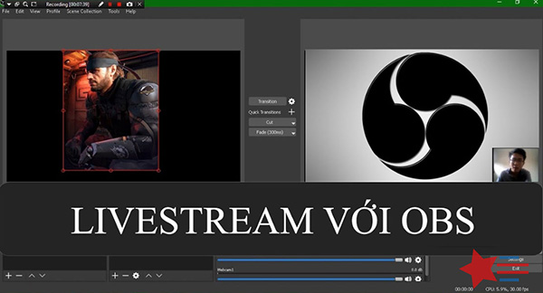 Phần mềm phát trực tiếp YouTube OBS Studio
