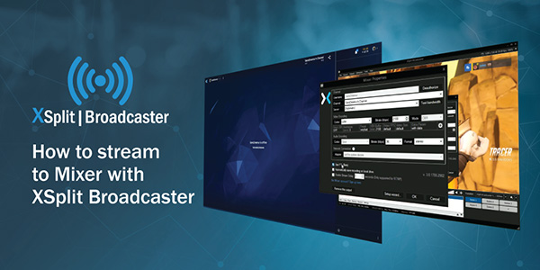 Phần mềm phát trực tiếp YouTube Xsplit Broadcaster
