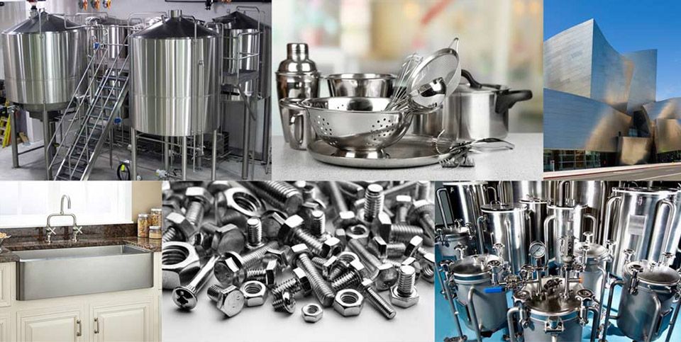 ứng dụng inox 304